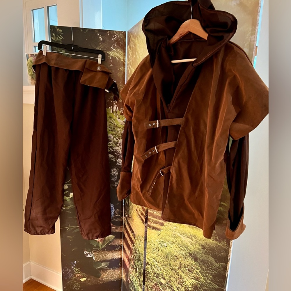 MEDIEVAL MANLY MAN COSTUME! Pirate Robin Hood Braveheart Renaissance Faire